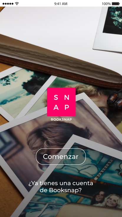 Booksnap app de fotolibros personalizados